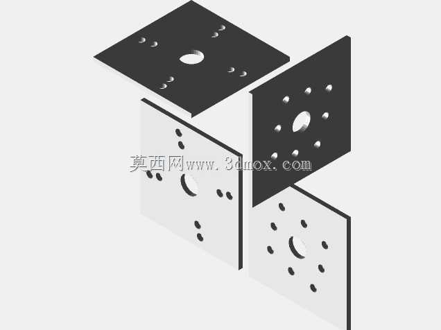仅适用于OPENSCAD的参数化bldc安装钻