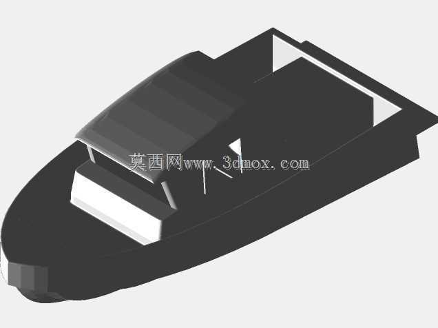 波浪和速度概念的船体(.stl)