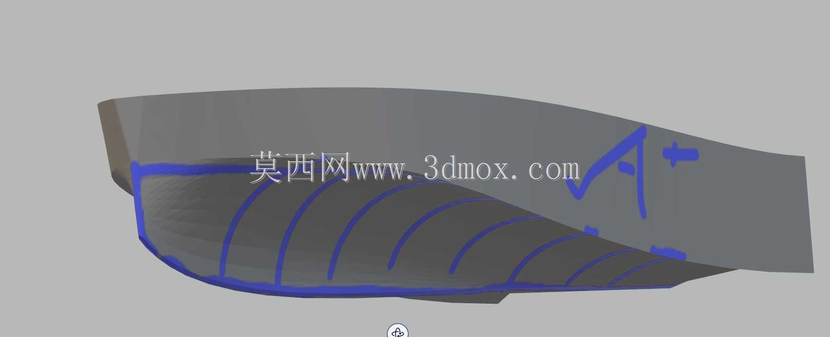 船体概念速度空气(.stl)