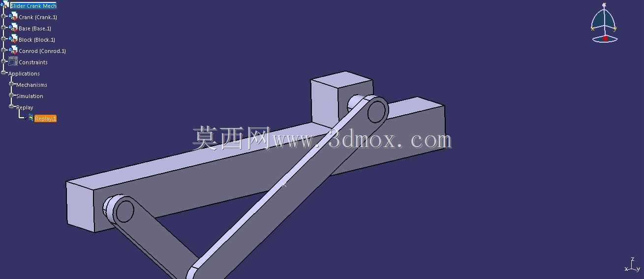 带sim卡和图形的曲柄滑块