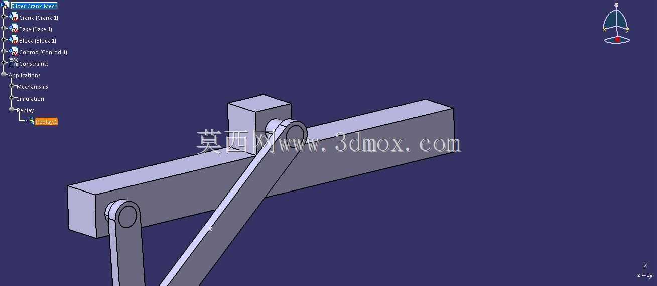 带sim卡和图形的曲柄滑块