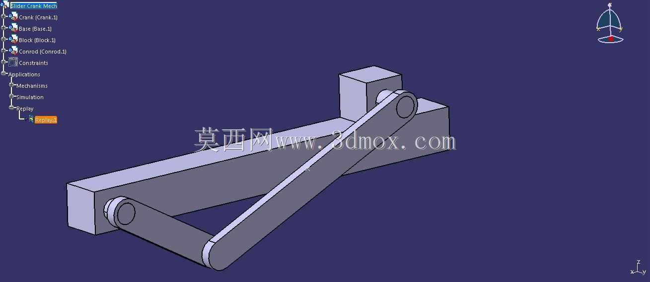 带sim卡和图形的曲柄滑块