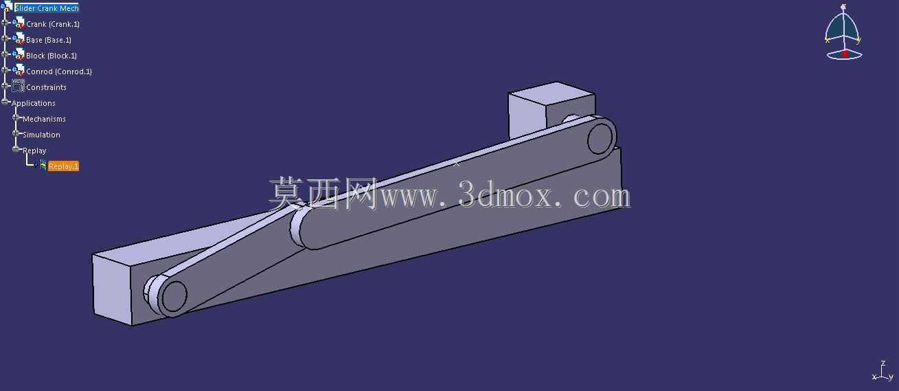 带sim卡和图形的曲柄滑块