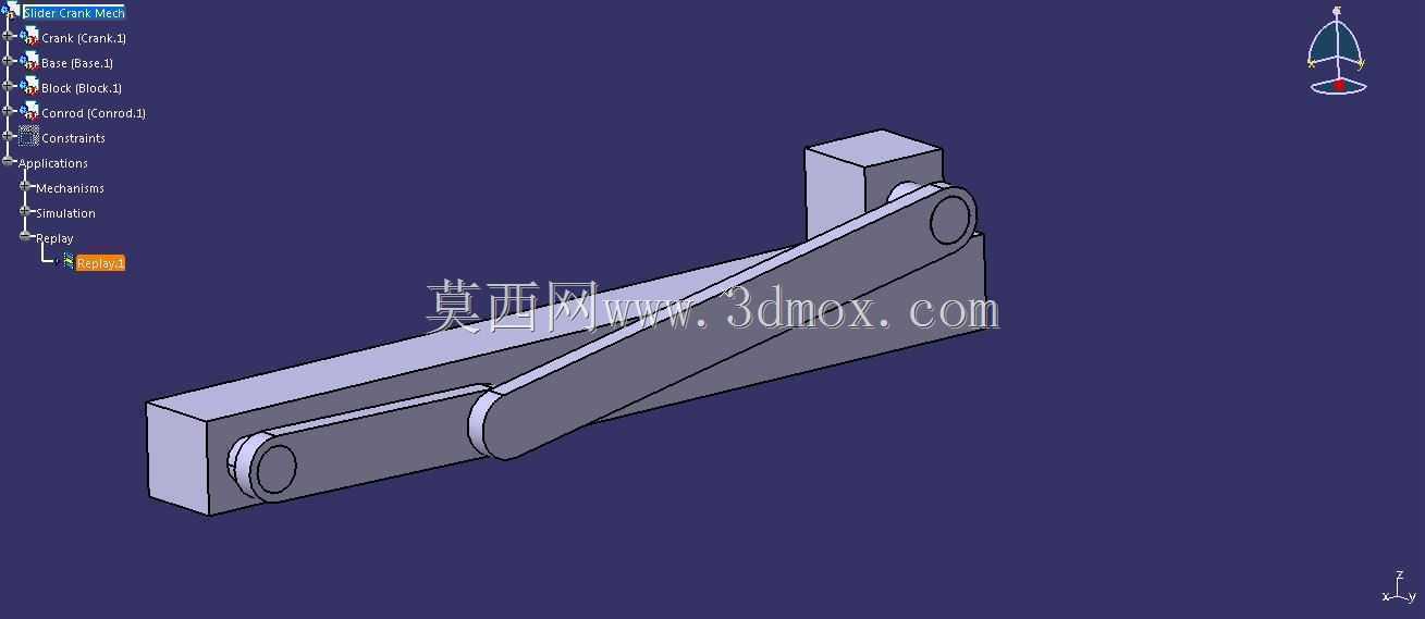 带sim卡和图形的曲柄滑块