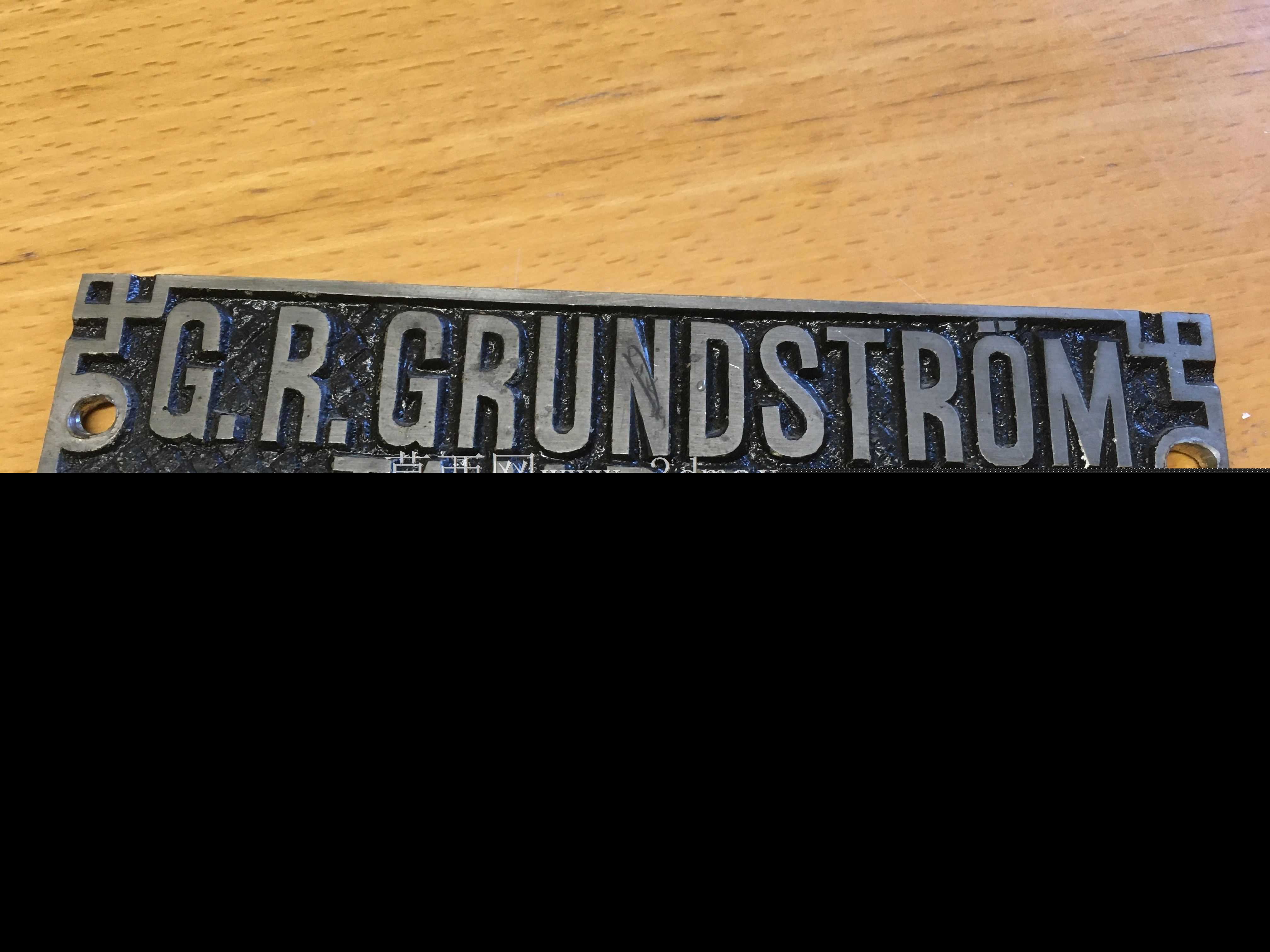 G.R.Grundstr?m�ɷ���������ı�ǩ