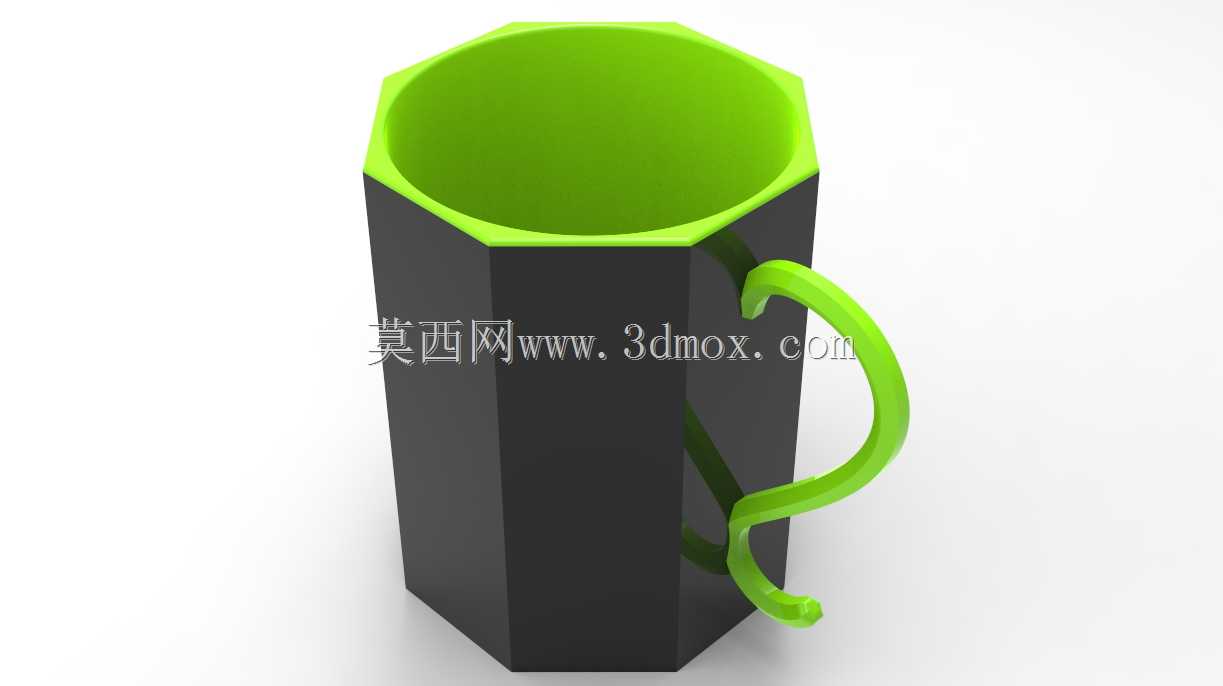 八角形马克杯