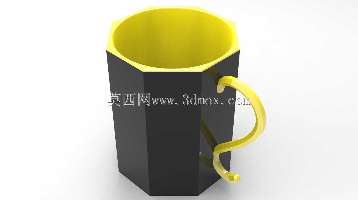 八角形马克杯