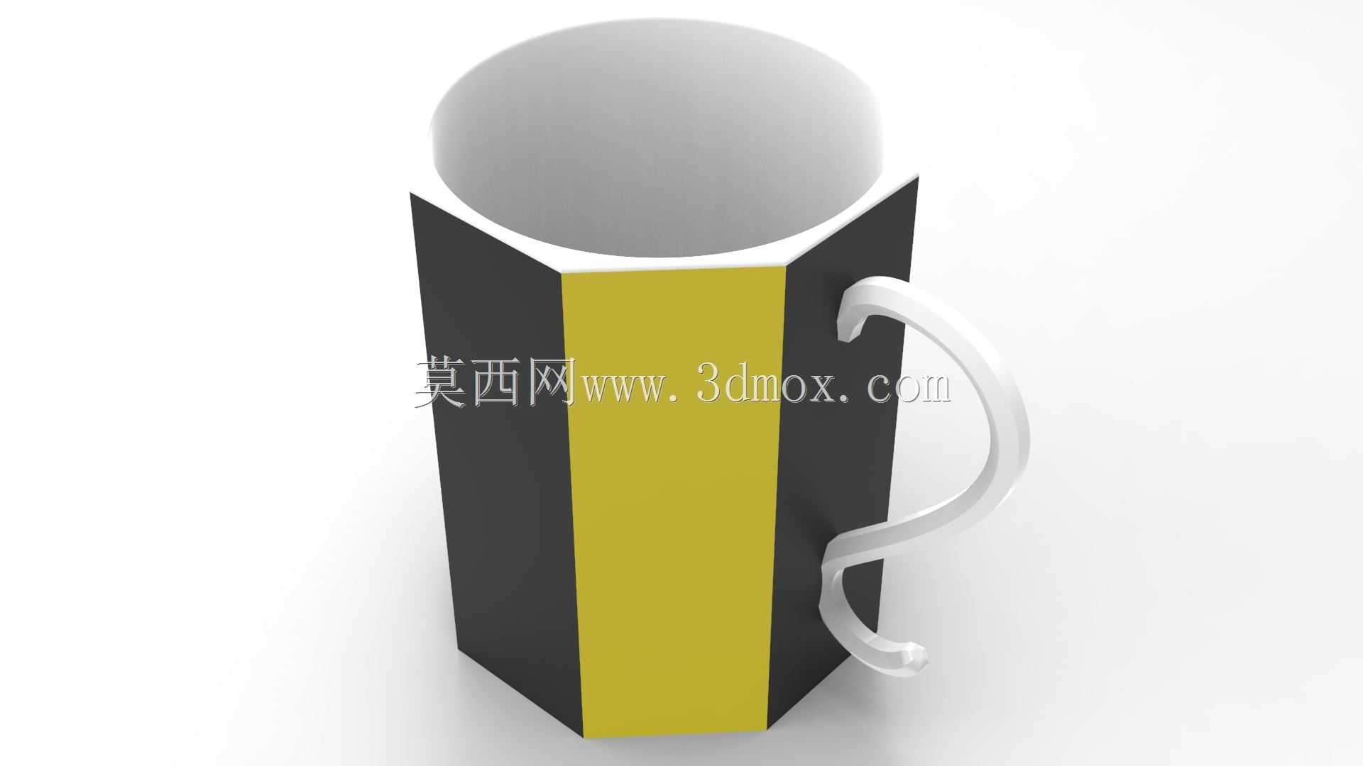 八角形马克杯
