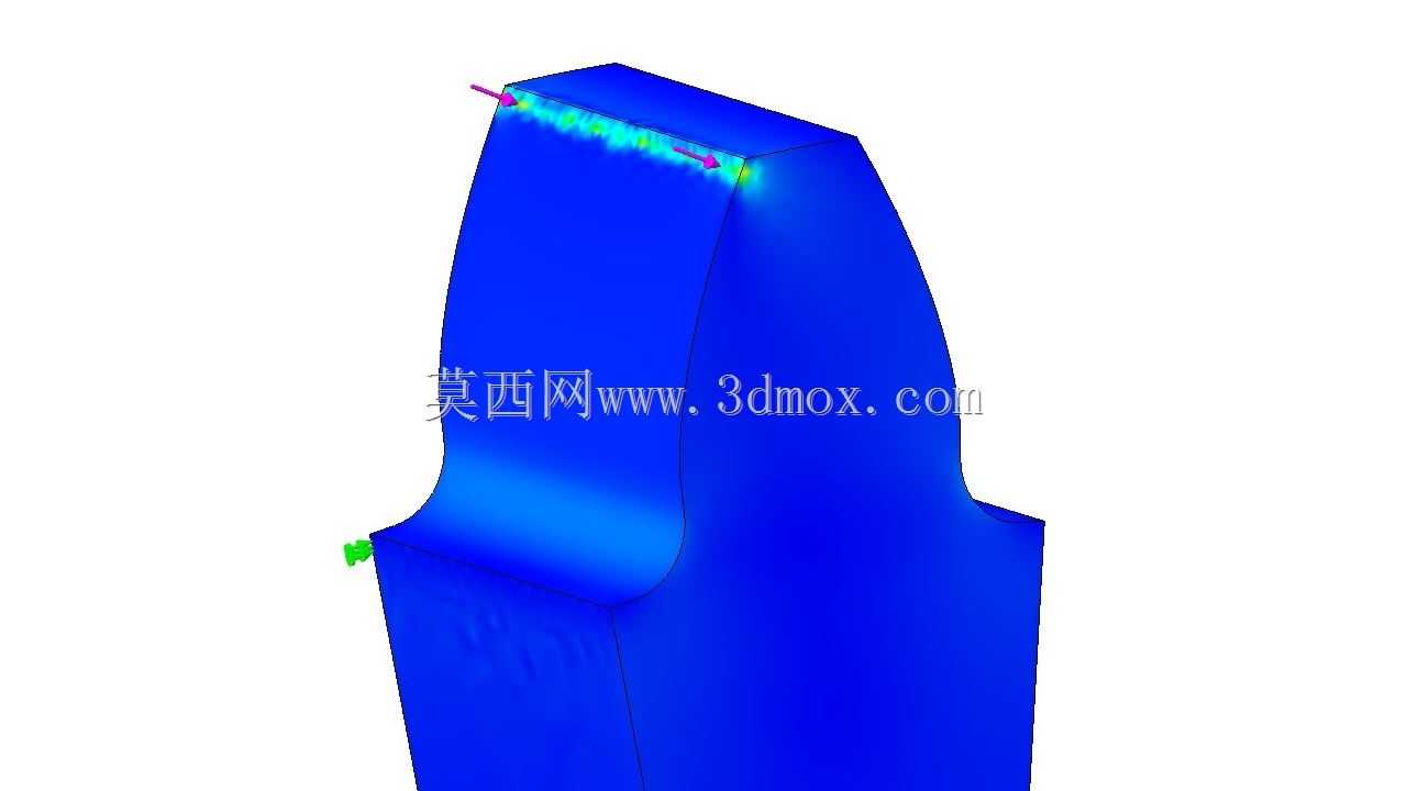外啮合直齿圆柱齿轮齿根圆角应力分析