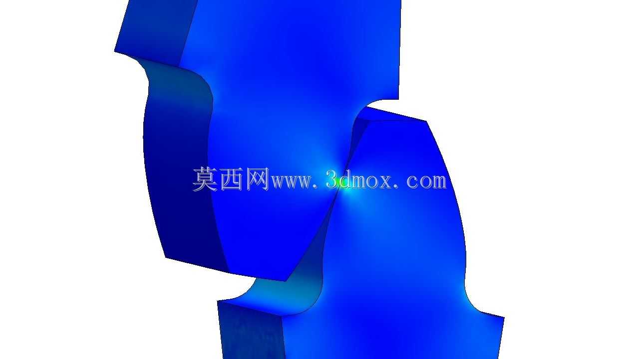 外啮合直齿圆柱齿轮齿根圆角应力分析