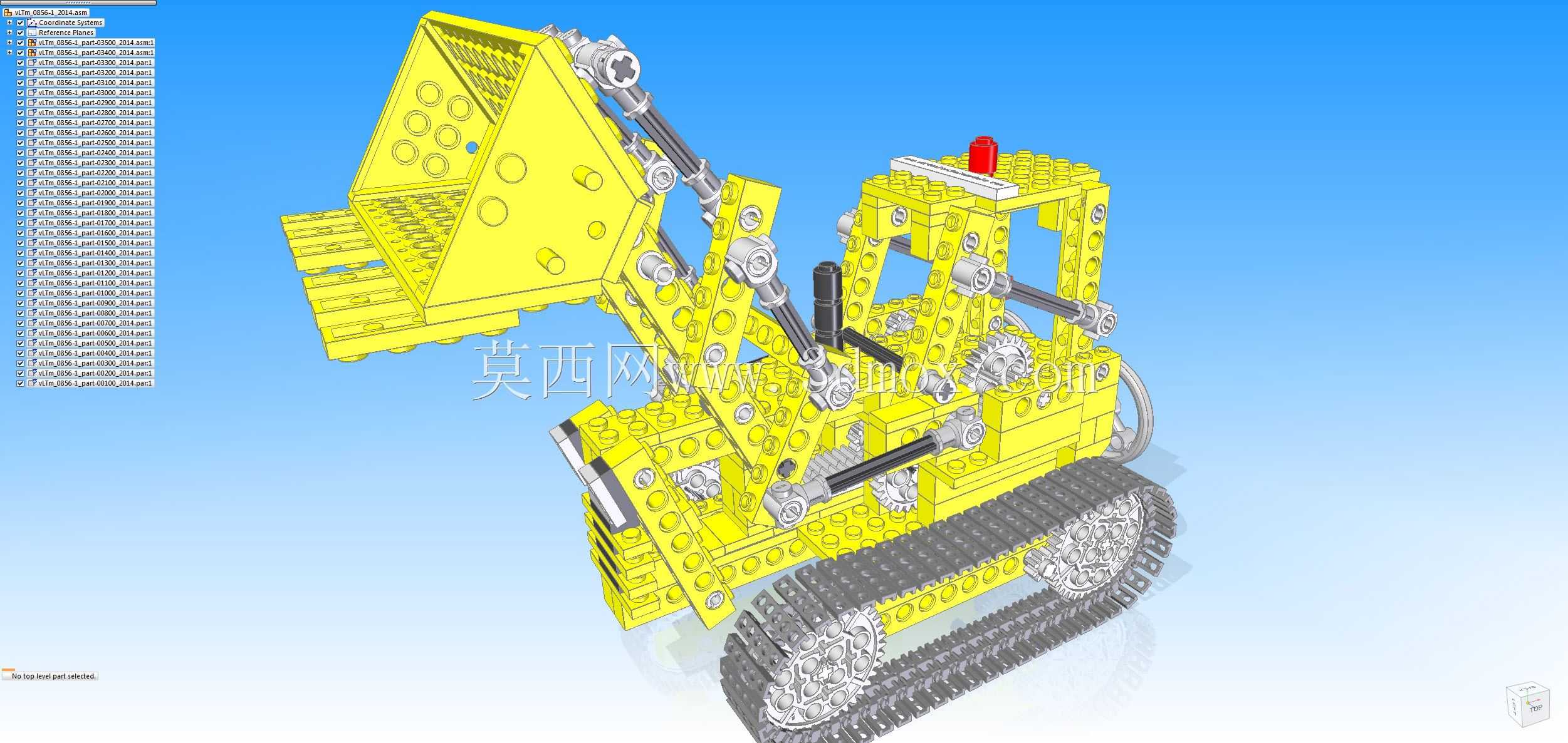 vLTm 0856-1乐高科技35件372组件