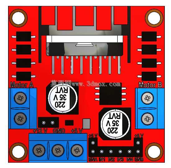 L298N����ֱ��������������