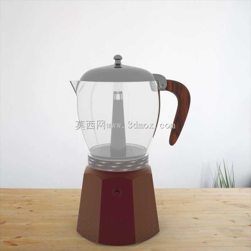 莫卡壶。摩卡吊舱。