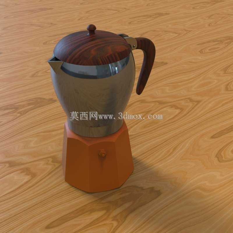 莫卡壶。摩卡吊舱。