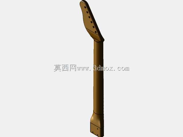 Alibre吉他颈部细节