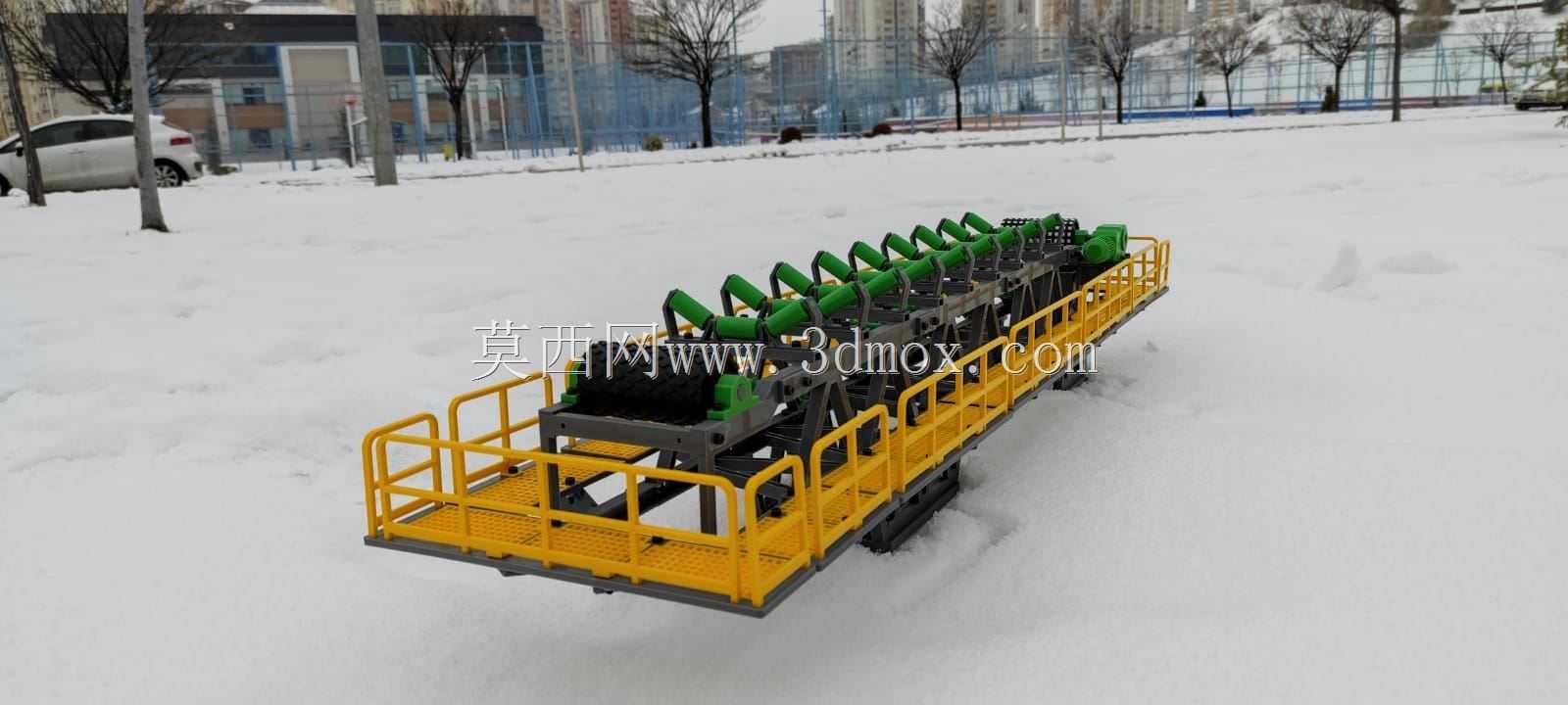 可打印模型输送机底盘