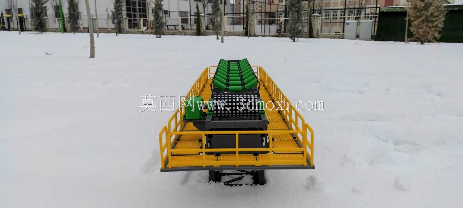可打印模型输送机底盘