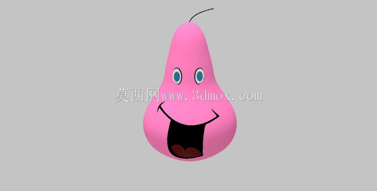 水果狗玩具设计(粉红梨)