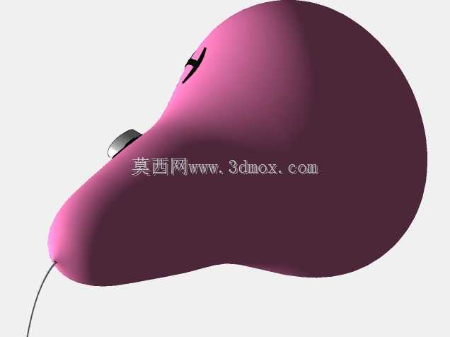 水果狗玩具设计(粉红梨)