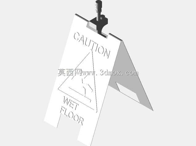 湿地板警告信号