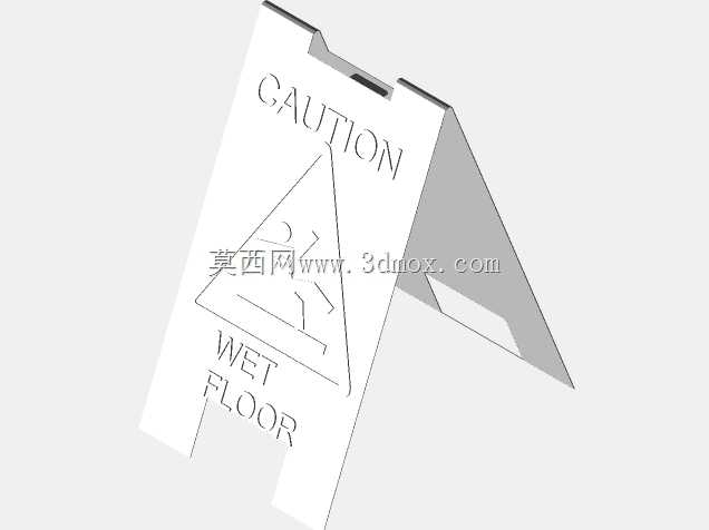 湿地板警告信号
