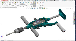 Solidworks Matkap Makinesi tasar?m?