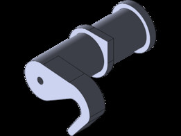 Espagnolette d15 lock Hettich
