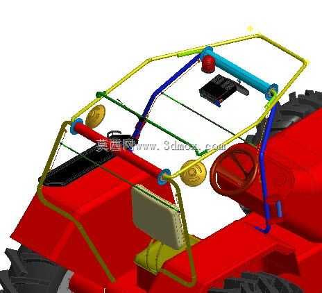 Toit pour les Traceur MAHINDRA/MAHINDRA拖拉机车顶