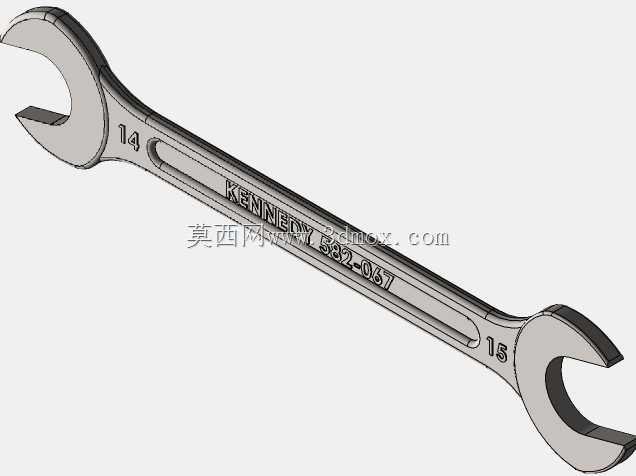 扳手14mm x 15mm六角头