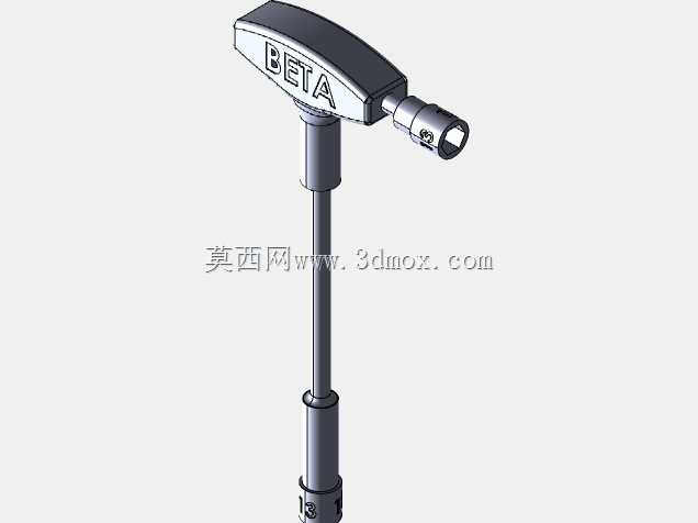 带套筒扳手的T形手柄13mm