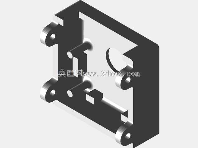 Ender 3 Pro RasPi摄像头外壳螺栓槽