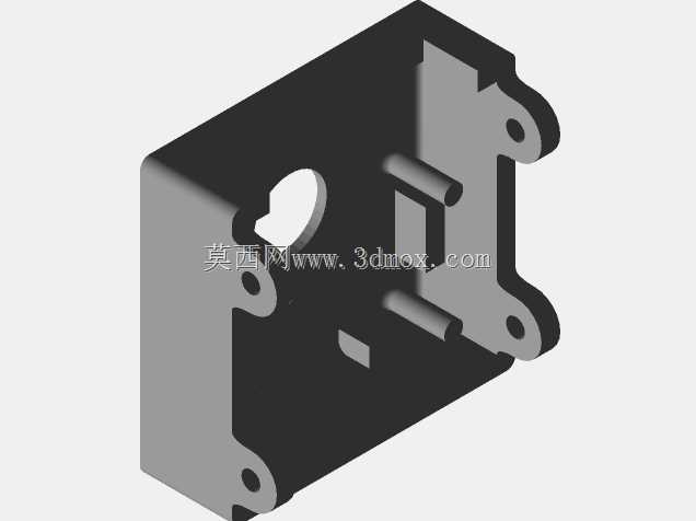 Ender 3 Pro RasPi摄像头外壳螺栓槽