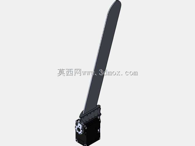 带鳍线磨的攀爬机器人