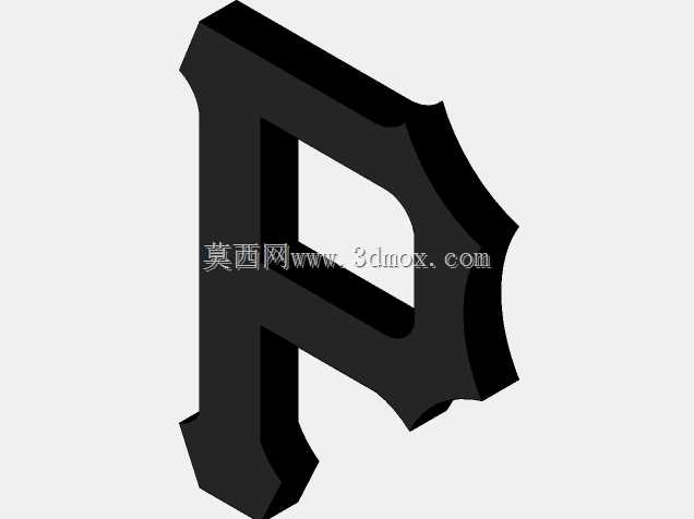 海盗标志3D