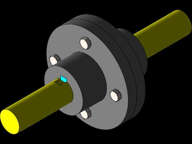 Solidworks中法兰连接件及组件的设计