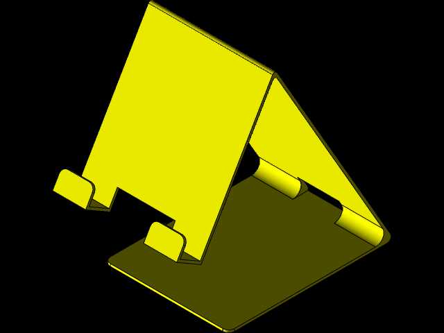 如何在Solidworks中制作手机支架