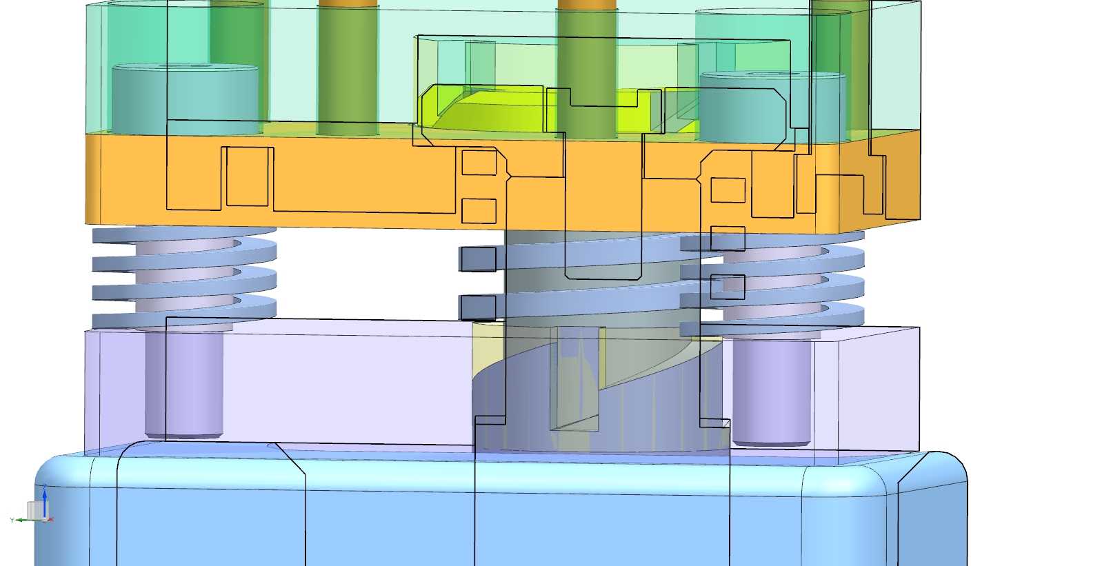 自动扭转锁