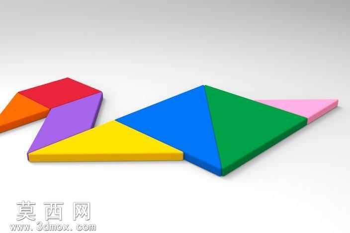 3D打印七巧板