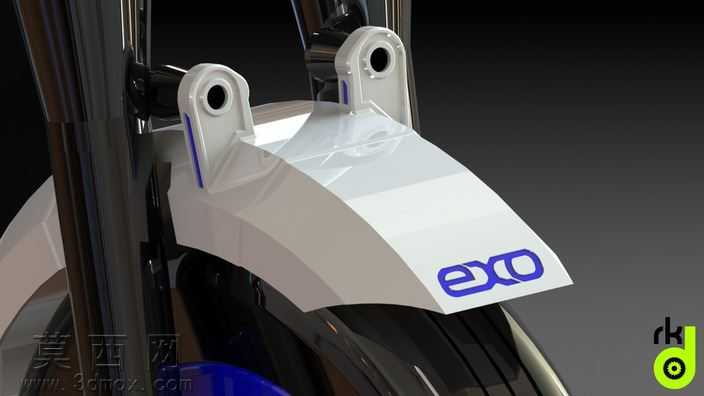 Exobike前翼子板