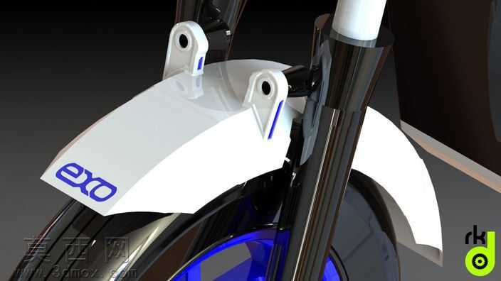 Exobike前翼子板