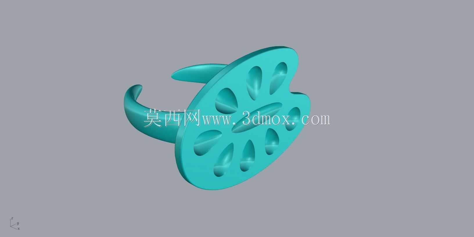 Anillo paleta de colores。