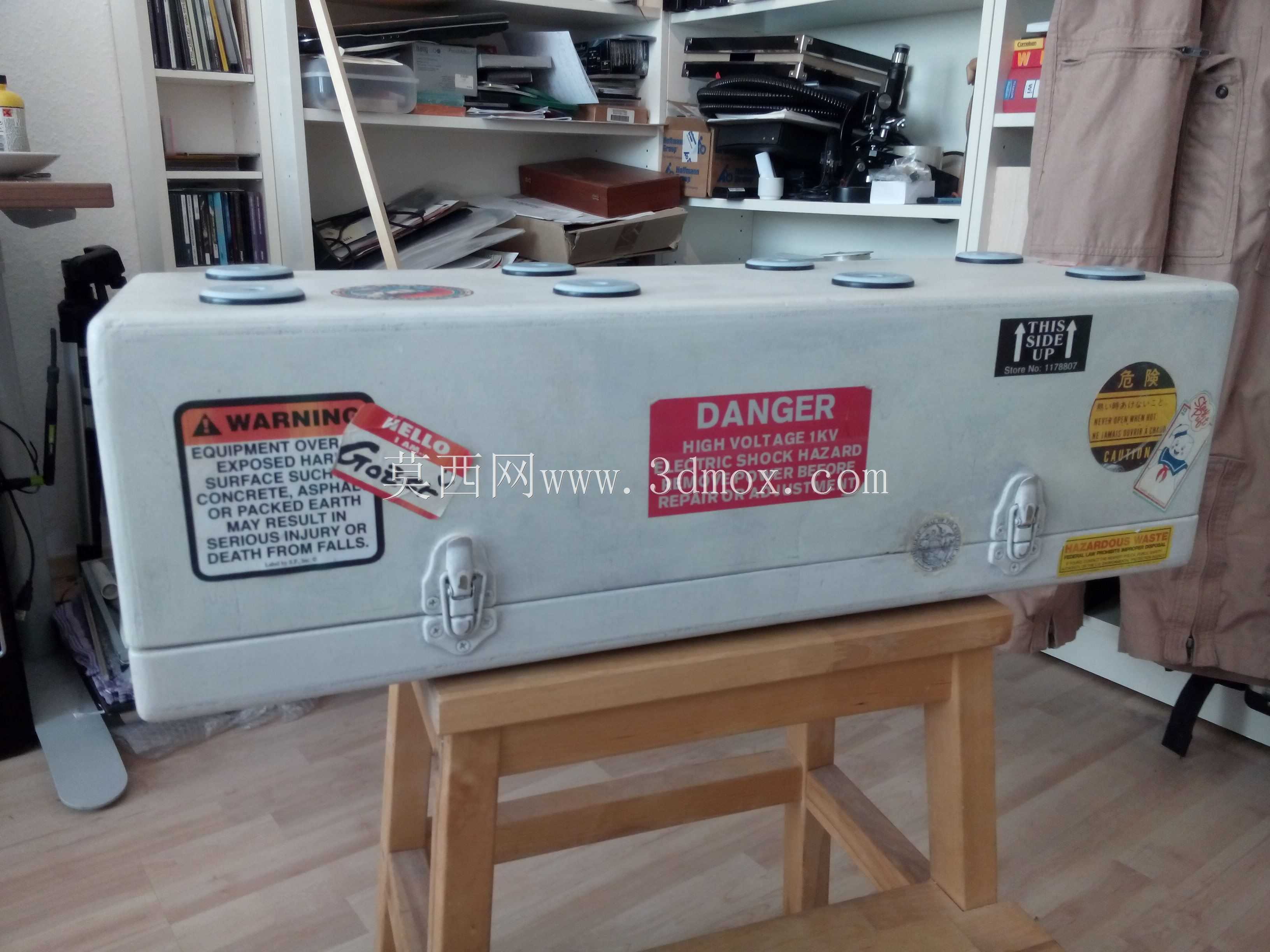 Ghostbusters GB Trower或质子棒,带展示柜