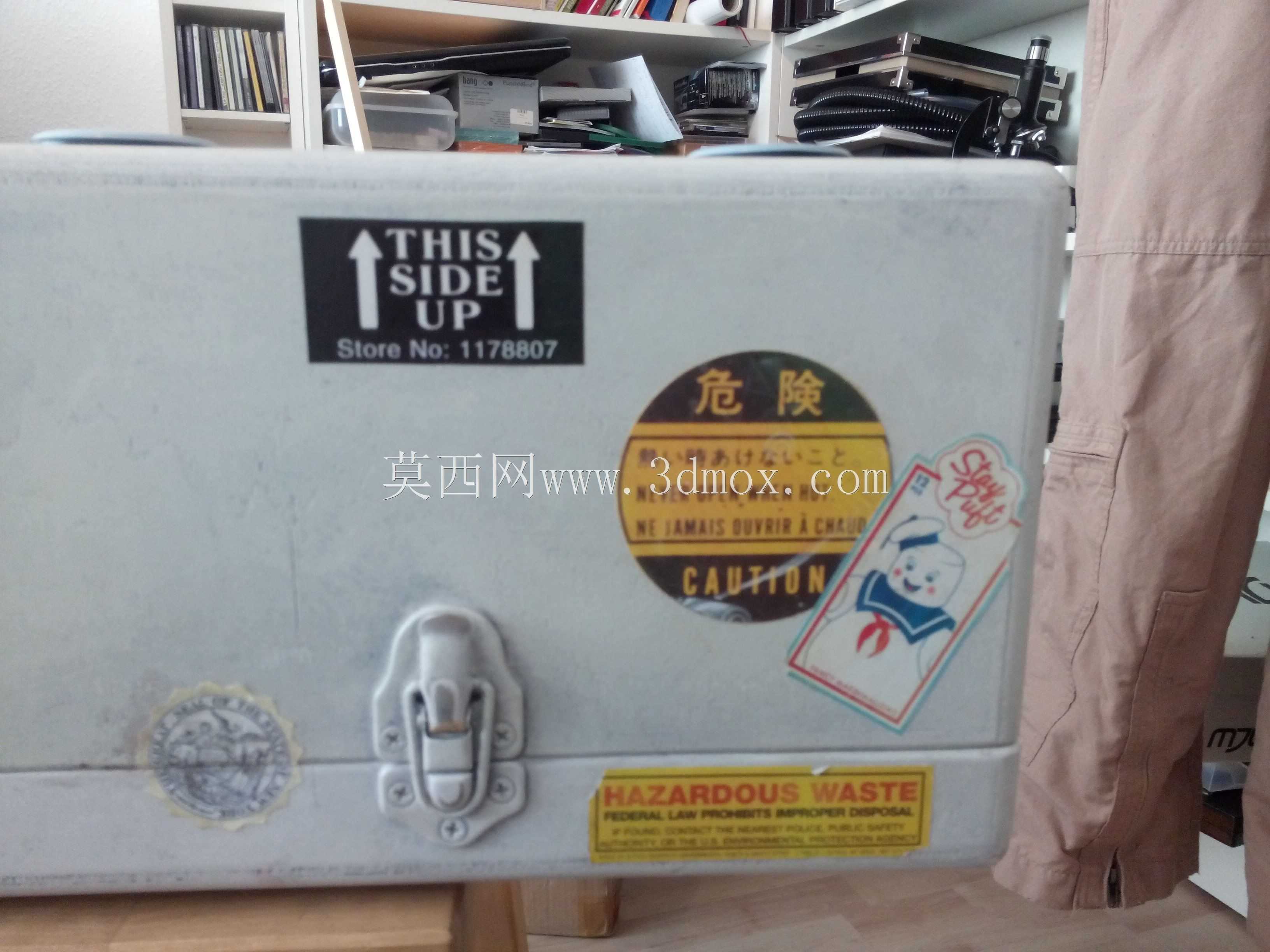 Ghostbusters GB Trower或质子棒,带展示柜