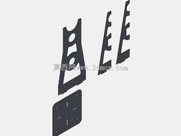 车轴千斤顶支架