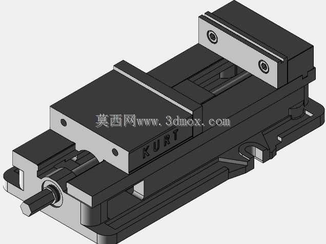 带虎钳和平行板的T形槽工作台