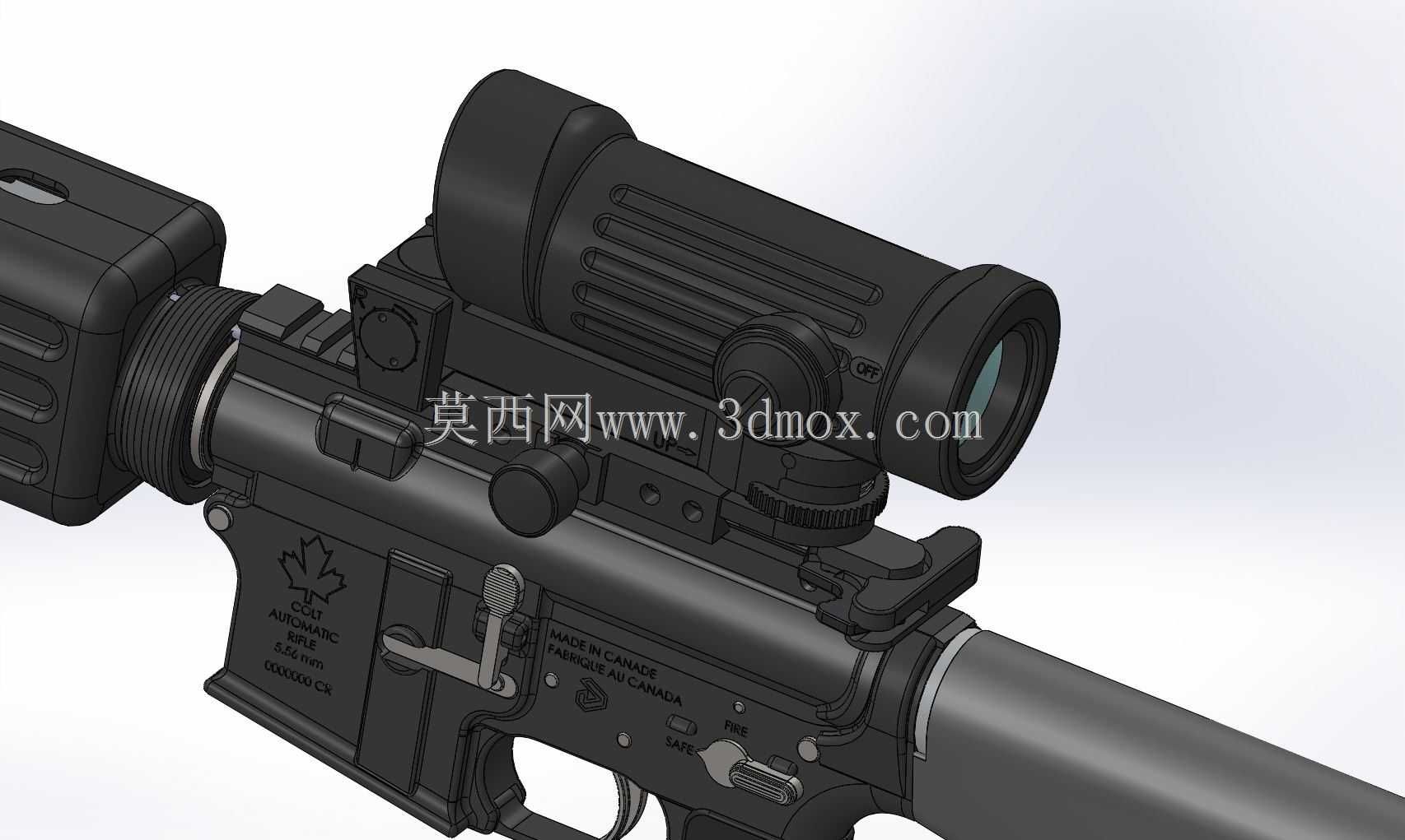 ������M145C��ǹ��׼��