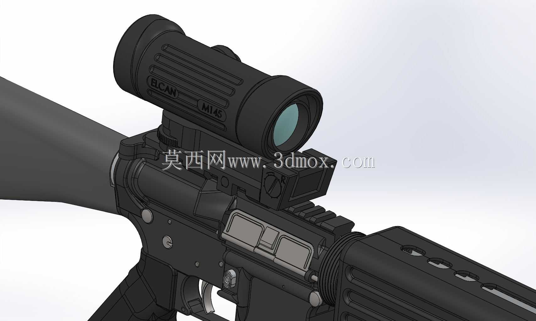 ������M145C��ǹ��׼��