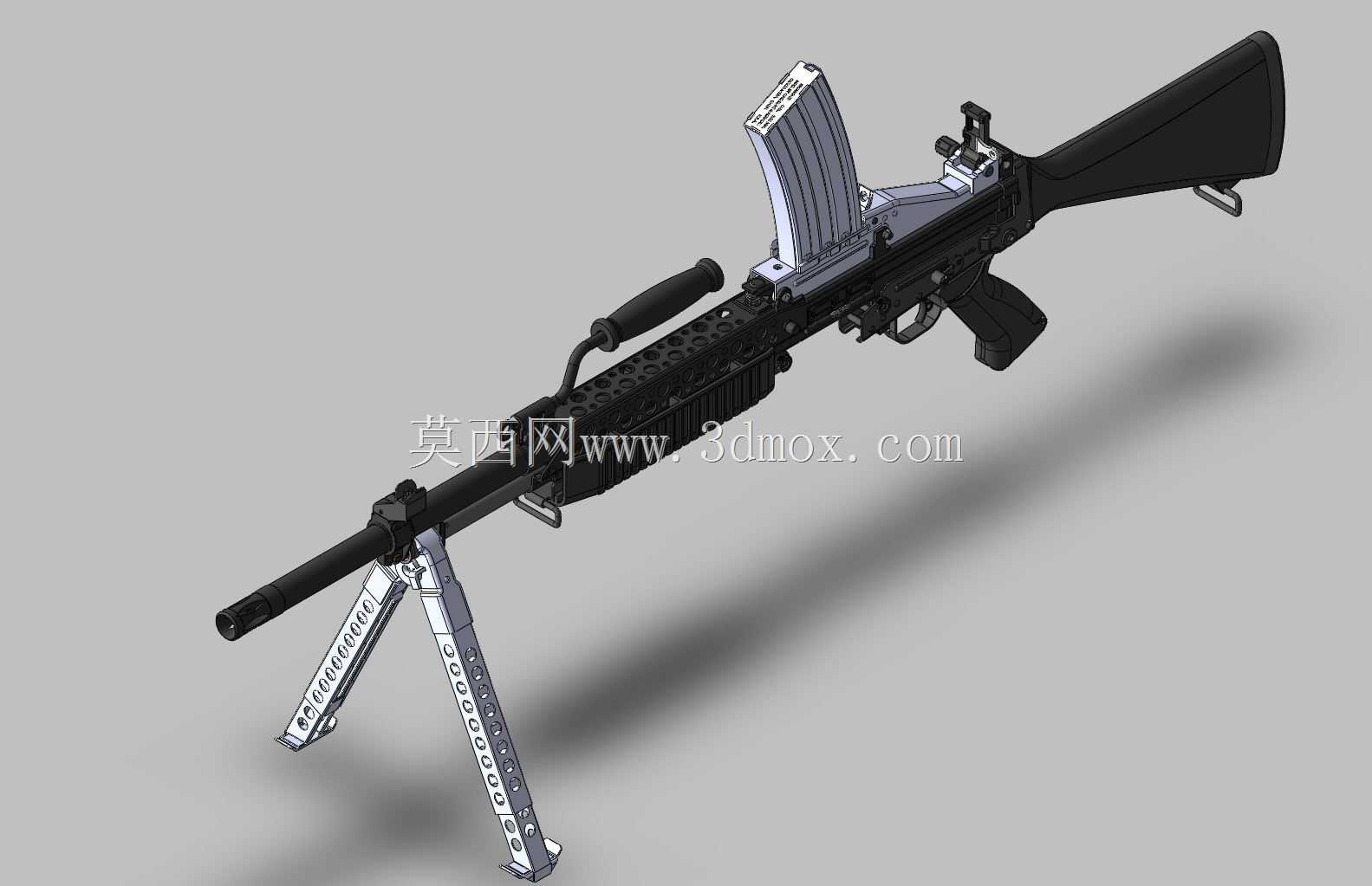 �Զ���ǹ�����е�Stoner 63A