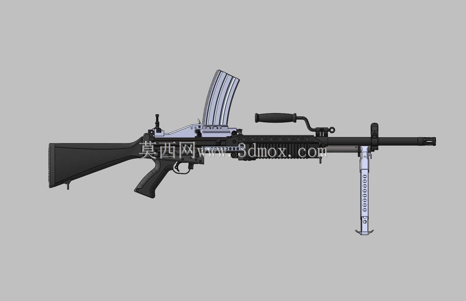 �Զ���ǹ�����е�Stoner 63A