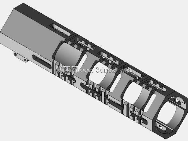 10 \“AR15自由浮动M-LOK/四轨